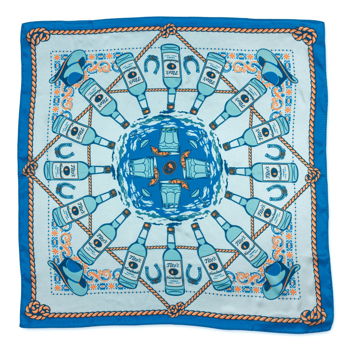 TOCCA トッカ SAINT PAULIA セントポーリア Tito's Texas Spirit Silk Scarf – Tito's Handmade Vodka