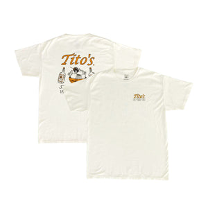 Tito's Lounging Armadillo Tee