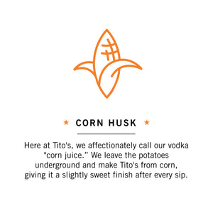 Tito's Corn Husk Illustration