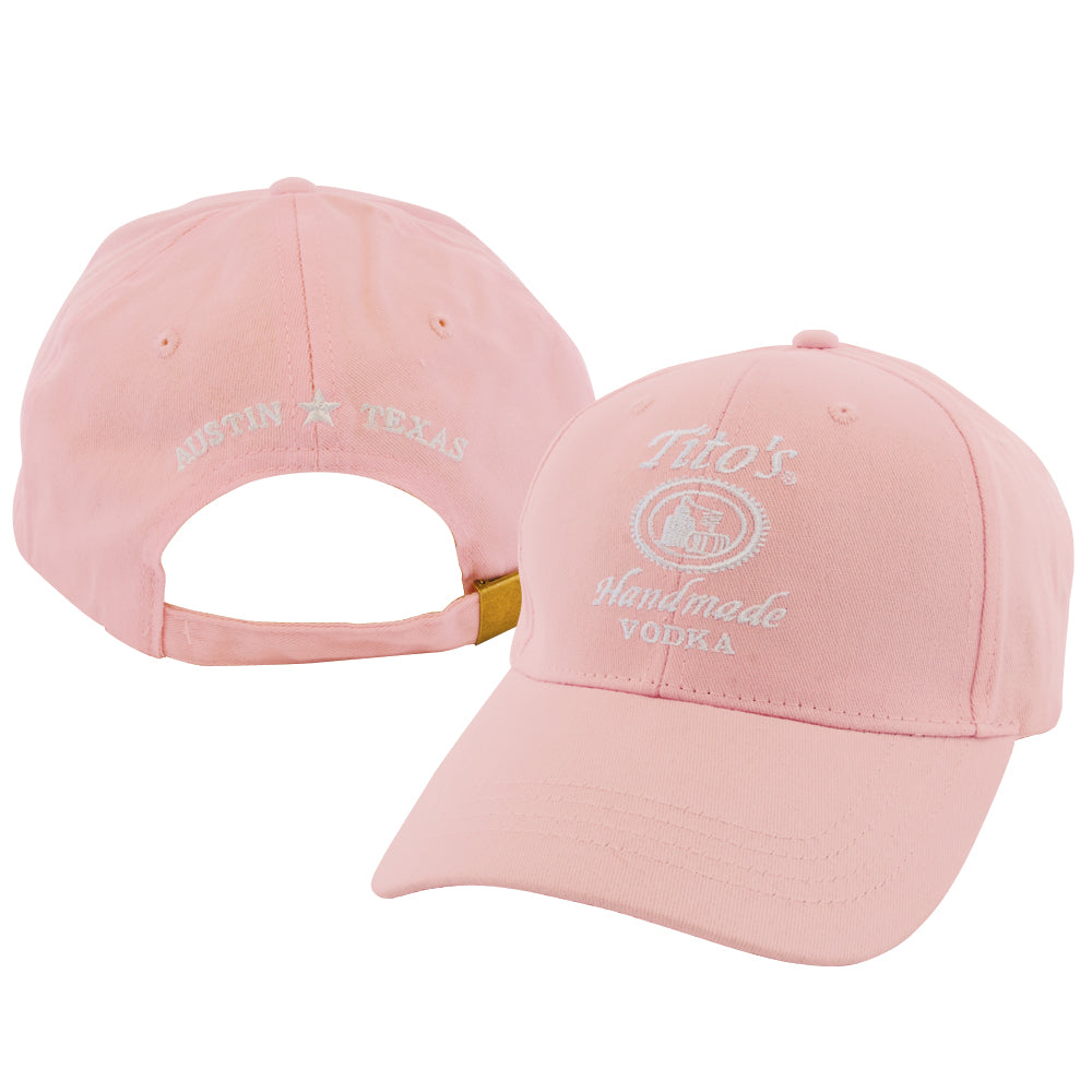 Front and back view of Ladies' Pink Hat